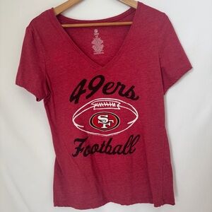 NFL Team Apparel Red Women's Shirt